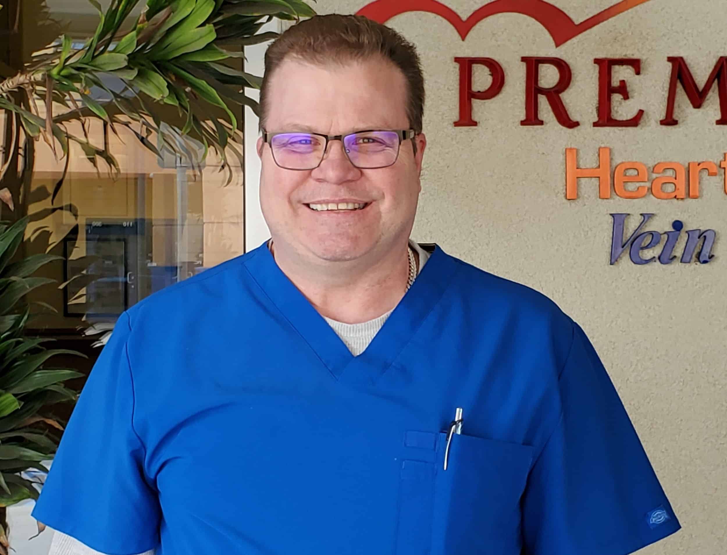 Ezio Cembran - Practice manager Premier Heart and Vein Center