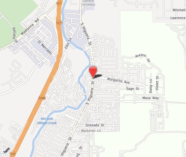 Location Map: 3231 S Higuera St. San Luis Obispo, CA 93401
